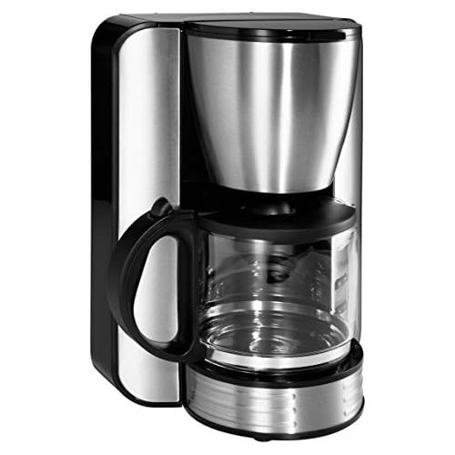  MEDION Medion MD 16230Free Standing Free StandingCoffee Maker Filter Coffee Machine, 1.5Litre, 1080Watt, Black, Stainless Steel)