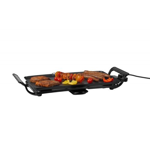  MEDION Medion MD 17997Teppanyaki Grill 2000W, Variable Temperature Control, Aluminium Base with Non-Stick Coating, Other, Black