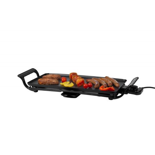  MEDION Medion MD 17997Teppanyaki Grill 2000W, Variable Temperature Control, Aluminium Base with Non-Stick Coating, Other, Black