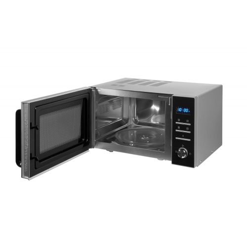  MEDION Medion MD) 3-in-1Microwave 800Watts/23Litre Capacity/10Automatic Programs/Defrost Function, black/silver