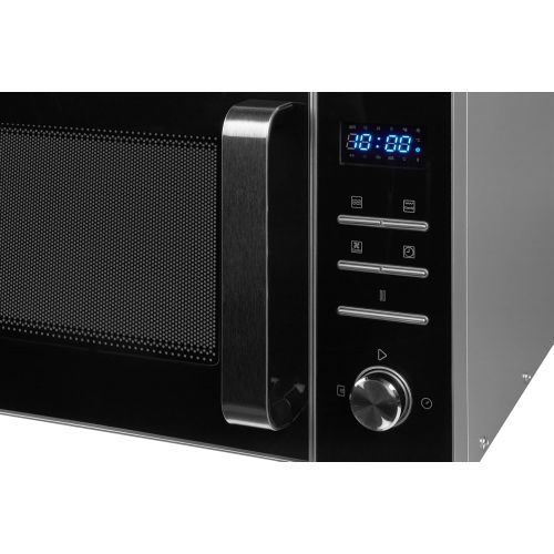  MEDION Medion MD) 3-in-1Microwave 800Watts/23Litre Capacity/10Automatic Programs/Defrost Function, black/silver