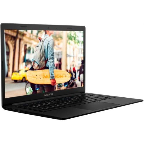  [아마존 핫딜]  [아마존핫딜]MEDION E4253 35,6 cm (14 Zoll Full HD) Notebook (Intel Celeron N4100, 64GB Flash-Speicher, 4GB RAM, Intel HD Grafik 600, Win 10 Home) schwarz