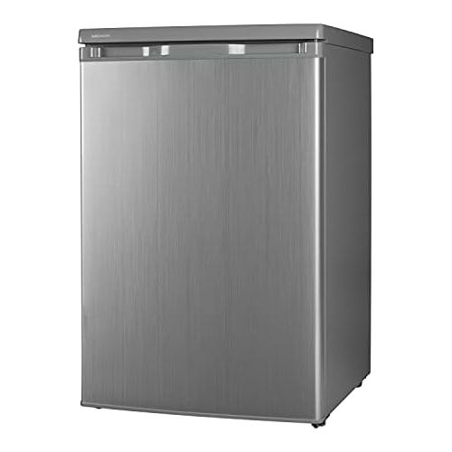  MEDION Kuehlschrank (130 Liter, 85cm Hoehe, Glasablagen, Gemueseschublade, unterbau-fahig, Freisetehnd, 91 kWh/Jahr, MD 13854) weiss