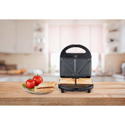  [아마존베스트]MEDION MD 19788 3-in-1 Sandwich Maker with Removable Plates (Sandwich, Waffle or Panini, Non-Stick Removable Plates, Max. 750 Watt, Insulated Handle, Insulated