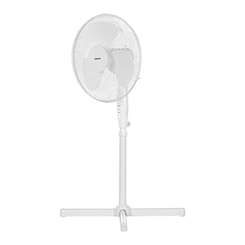  [아마존베스트]Medion Silent Pedestal Fan with Remote Control, 4045 W, Swivel Function, Oscillating, Adjustable Height, 50061312