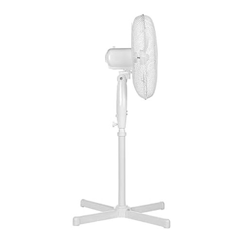  [아마존베스트]Medion Silent Pedestal Fan with Remote Control, 4045 W, Swivel Function, Oscillating, Adjustable Height, 50061312