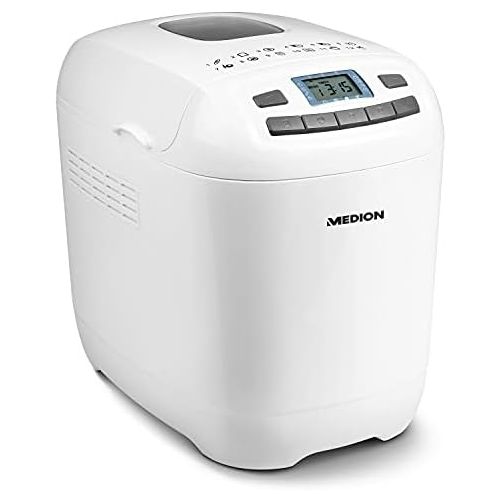  Medion Bread Maker 580 650 Watts, 700 1000?g, 12 Baking Programmes, 3 Different Degrees of Browning, Warm Keeping Function, White