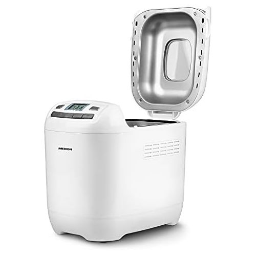  Medion Bread Maker 580 650 Watts, 700 1000?g, 12 Baking Programmes, 3 Different Degrees of Browning, Warm Keeping Function, White