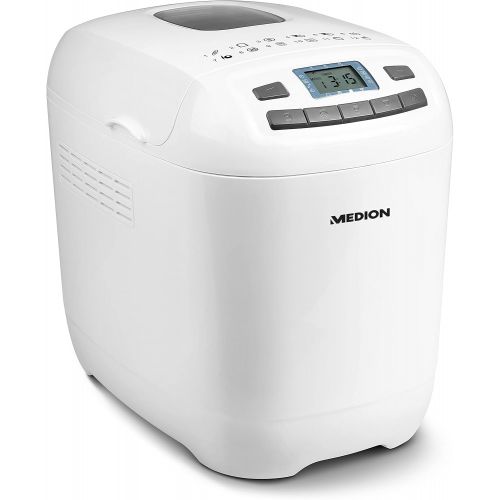  Medion Bread Maker 580 650 Watts, 700 1000?g, 12 Baking Programmes, 3 Different Degrees of Browning, Warm Keeping Function, White