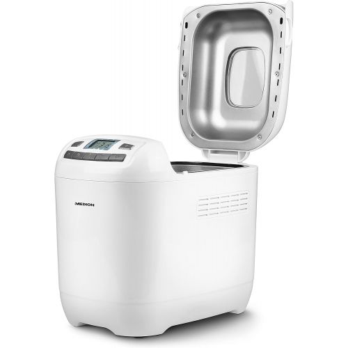  Medion Bread Maker 580 650 Watts, 700 1000?g, 12 Baking Programmes, 3 Different Degrees of Browning, Warm Keeping Function, White