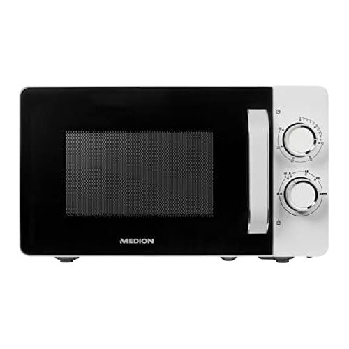  [아마존베스트]Medion MD18687 Microwave, 20 Litres, 700 Watt, 6 Power Levels, Timer, Defrost Function, White