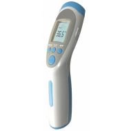 MEDSOURCE Infrared Thermometer, White/Blue, Plastic