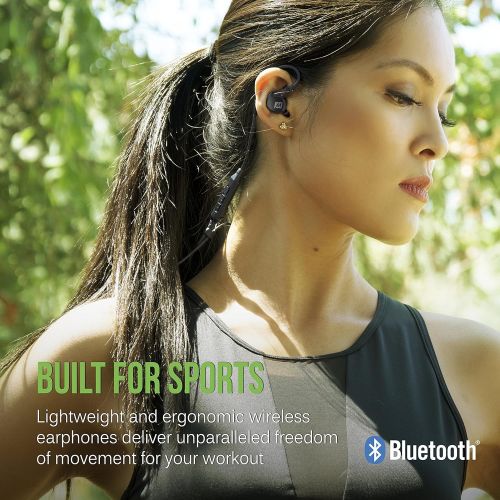  MEE audio M6B Bluetooth Wireless Sports In-Ear Earbud Headphones , Black - EP-M6B-BK-MEE