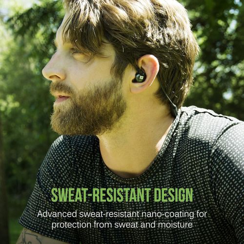  MEE audio M6B Bluetooth Wireless Sports In-Ear Earbud Headphones , Black - EP-M6B-BK-MEE