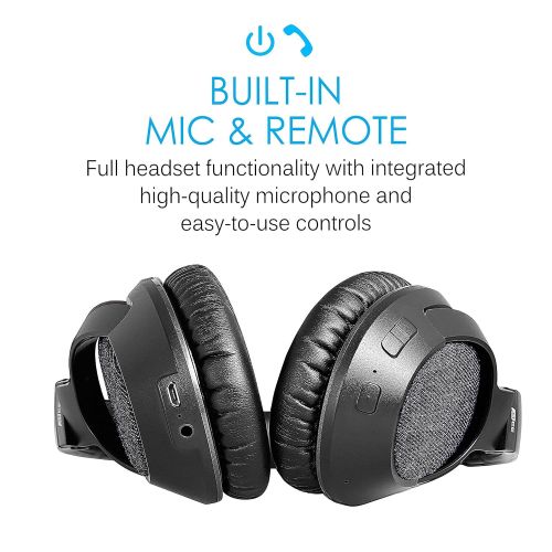  MEE audio Matrix3 Low Latency Bluetooth Wireless HD Headphones with aptX Low Latency for Improved Lip-sync/Reduced Audio delay