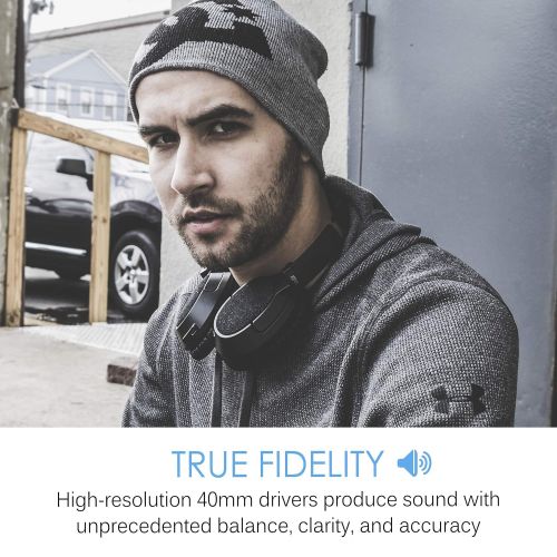  MEE audio Matrix3 Low Latency Bluetooth Wireless HD Headphones with aptX Low Latency for Improved Lip-sync/Reduced Audio delay