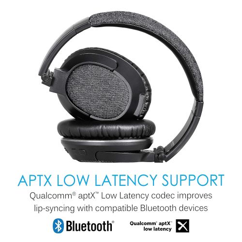  MEE audio Matrix3 Low Latency Bluetooth Wireless HD Headphones with aptX Low Latency for Improved Lip-sync/Reduced Audio delay