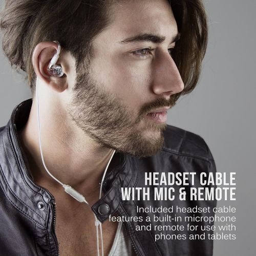  [아마존 핫딜]  [아마존핫딜]MEE audio M6 PRO Musicians’ In-Ear Monitors with Detachable Cables; Universal-Fit and Noise-Isolating (2nd Generation) (Clear)