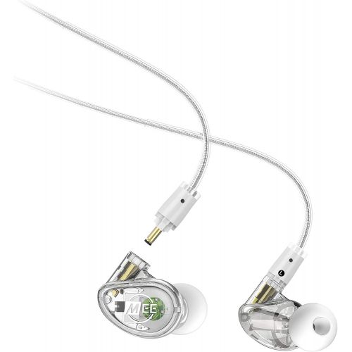  MEE audio MEE Professional MX1 PRO Customizable Noise-Isolating Universal-Fit Modular Musician’s In-Ear Monitors (Clear)