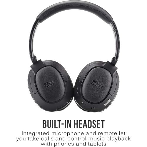  [아마존베스트]MEE audio Matrix Cinema ANC Bluetooth Wireless Active Noise Cancelling Headphones with aptX Low Latency, CinemaEAR Audio Enhancement, and Active Noise Cancellation