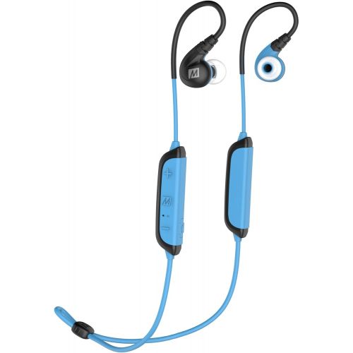  MEE audio X8 Secure-Fit Stereo Bluetooth Wireless Sports in-Ear Headphones (Black)