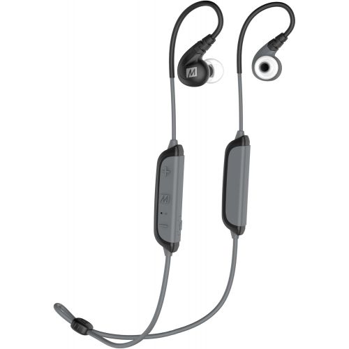  MEE audio X8 Secure-Fit Stereo Bluetooth Wireless Sports in-Ear Headphones (Black)