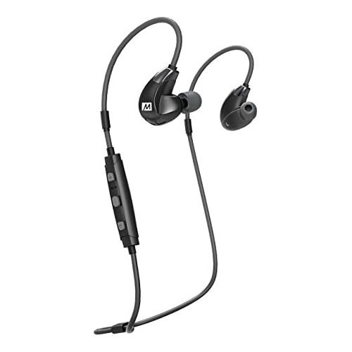  MEE audio EP-X7Plus-BK-MEE Stereo Bluetooth Wireless Sports in-Ear HD Headphones