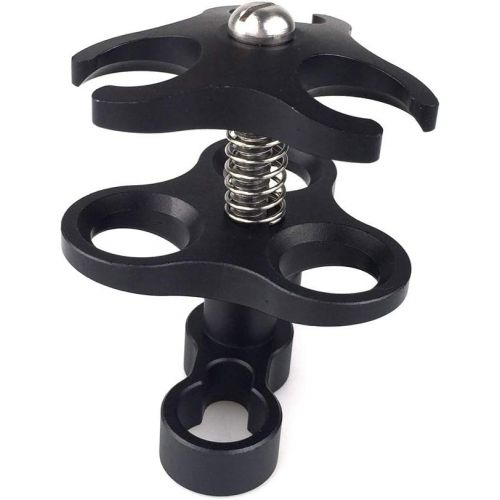  MEIKON Diving clamp Tripod Mount Adapter Compatible with GoPro Hero