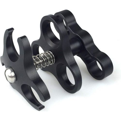  MEIKON Diving clamp Tripod Mount Adapter Compatible with GoPro Hero