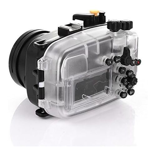  MEIKON Meikon 40m Underwater Waterproof Housing Case for Sony A6300 Camera 16-50mm Lens Camera