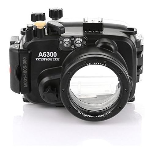  MEIKON Meikon 40m Underwater Waterproof Housing Case for Sony A6300 Camera 16-50mm Lens Camera