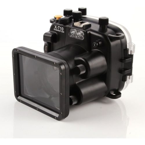  MEIKON Meikon 40m Underwater Waterproof Housing Case for Fujifilm Fuji X-T10 16-50mm Lens Camera