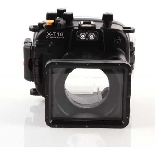  MEIKON Meikon 40m Underwater Waterproof Housing Case for Fujifilm Fuji X-T10 16-50mm Lens Camera