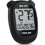 MEILAN M3 Mini GPS Bike Computer, Wireless Bike Odometer and Speedometer Bicycle Computer Waterproof Cycling Computer with LCD Backlight Display for Men Women Teens Bikers Outdoor