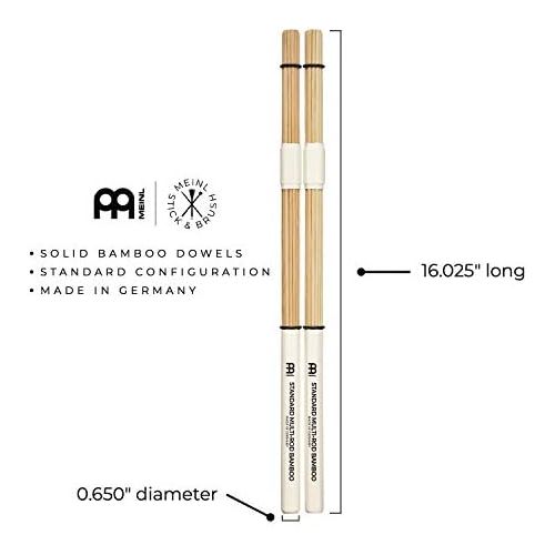  [아마존베스트]Meinl Stick & Brush Bamboo Standard Multi Rod Bundle Sticks SB201