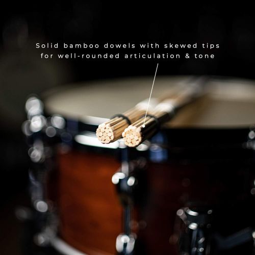  [아마존베스트]Meinl Stick & Brush Bamboo Standard Multi Rod Bundle Sticks SB201