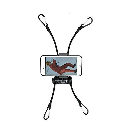  Meinuoke - Cell Phone Fence Mount - Camera Backstop Chain Link Mount for Gopro Action Camera Small Digital Camera and Smartphones - Your Baseball - Softball - Tennis Games Buddy