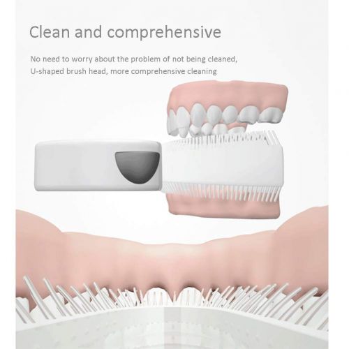  MEISHENG New Automatic Electric Toothbrush For Children 360 Degree Cleaning Automatic Foaming U-Shaped...