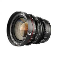 MEKE 12mm T2.2 Large Aperture Manual Focus Low Distortion 4K Mini Cine Lens for Micro Four Thirds M43 MFT Olympus Panasonic Lumix BMPCC 4K Zcam E2