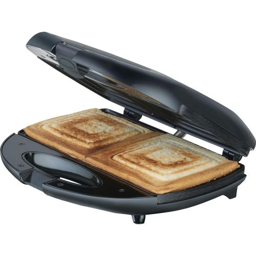  Melissa 16240099 750 Watt Sandwichtoaster Sandwich-Maker mit antihaftbeschichteten Backplatten, Edelstahl Details