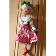 MEMsArtShop Beautiful Pelham Girl in Box Old Fun Puppet Doll Toy Collectable.