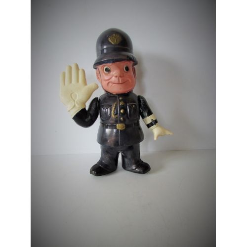  Rare Stunning Celluloid Traffic Policeman Doll - Made In Japan - Very Good Condition For Age  MEMsArtShop
