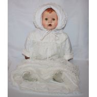 Very Large Antique Doll - Composition And Cloth - Made In Canada MEMsArtShop.