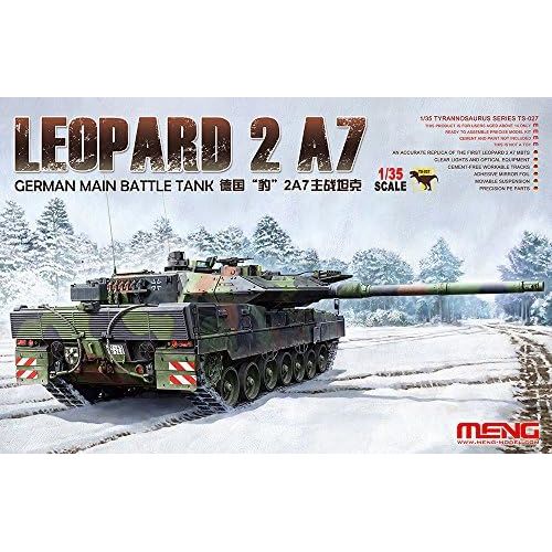  Meng 135 German Main Battle Tank Leopard 2A7 TS-027