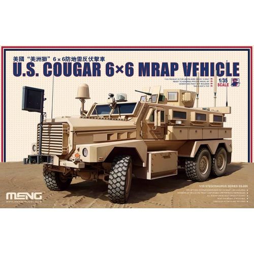  Meng U.S. Cougar 6x6 MRAP Vehicle Model Kit