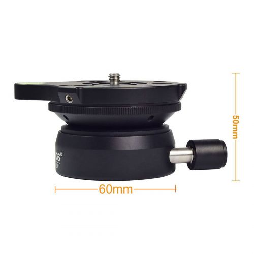  MENGS DY-60A Leveling Base Aluminum Alloy For DSLR Camera and Tripod