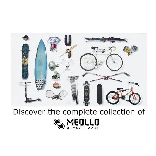  MEOLLO Wall Mount Surfboard 100% Steel)