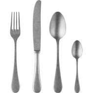 Mepra VI22024 Dolce 24 Pcs Flatware Set  Pewter Tableware