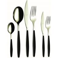 MEPRA Mepra Caramella 36-Piece Kitchen Set, Black