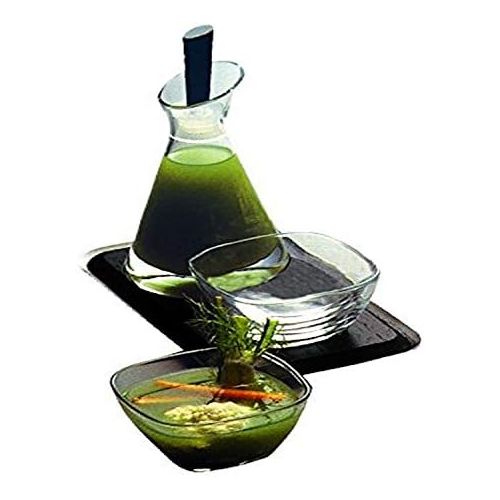  MEPRA Mepra Salad Dressing Bottle, Tray and Salt Shaker